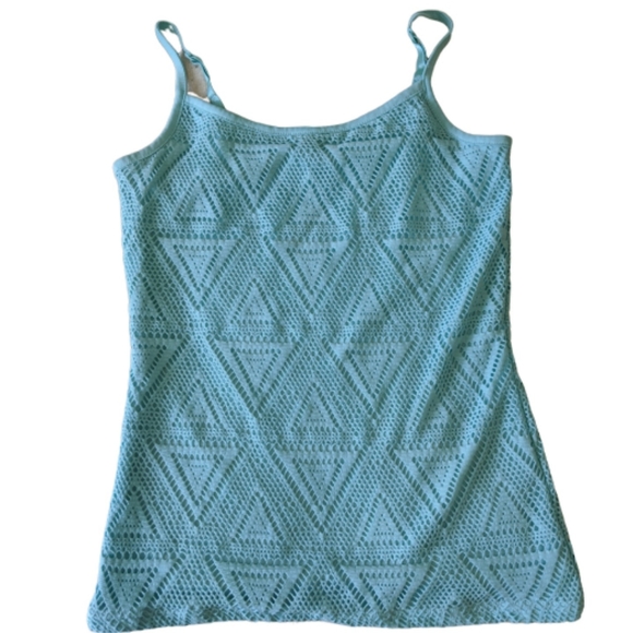 Vanity Tops - Vanity Geometric Spaghetti Strap